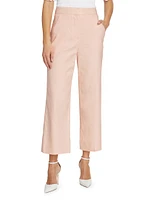 Brixton Linen-Blend Crop Pants