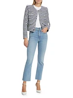 Isa Striped Tailored Jacket