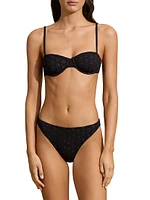 Broderie Balconette Bikini Top