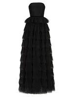 Scarlette Tiered Tulle Gown