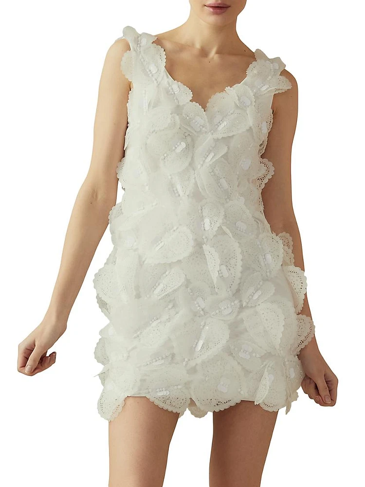 Organza Hearts Minidress