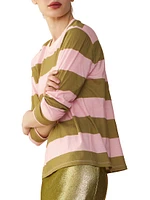 Striped Cotton Long-Sleeve Shirt