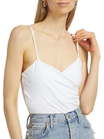 Surplice Wrap Top