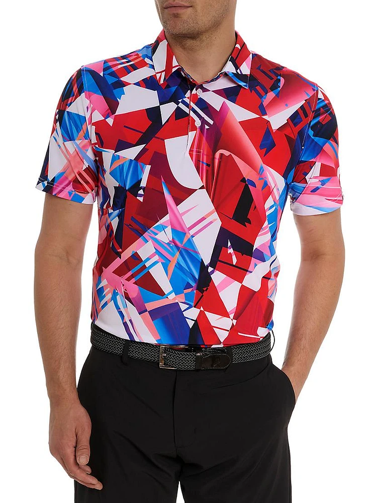 Driftwood Abstract Polo Shirt