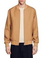 Zip-Up Varsity Jacket