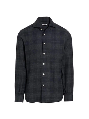 Plaid Cotton Shirt