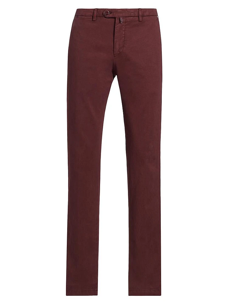 Stretch Cotton Trousers