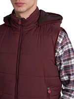 Quilted Hooded Vest