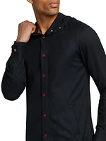 Mariano Hooded Cotton Shirt