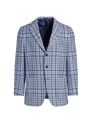 Cashmere Single-Breasted Sports Jacket