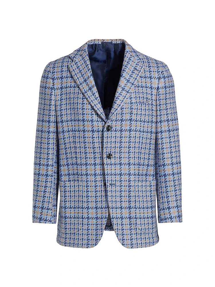 Cashmere Single-Breasted Sports Jacket