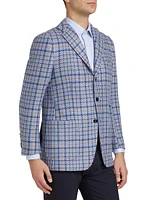 Cashmere Single-Breasted Sports Jacket