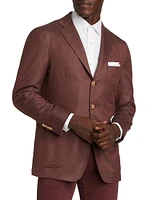 Wool & Silk Tailored Jacket