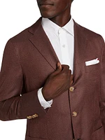 Wool & Silk Tailored Jacket