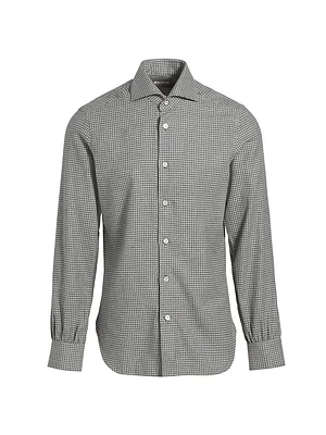 Check Cotton Shirt