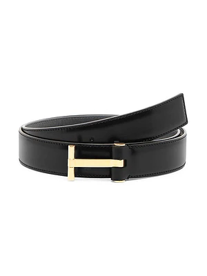 Classic Leather T Belt