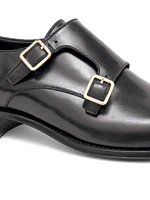 Claydon Leather Double-Monk-Strap Shoes