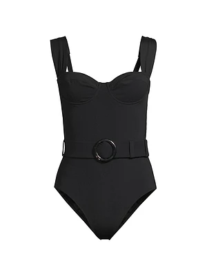 Parker Belted One-Piece Swimsuit