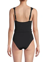 Parker Belted One-Piece Swimsuit