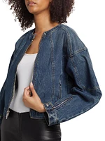 Logan Denim Moto Jacket