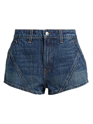 Hart Moto Denim Shorts