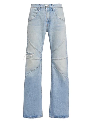 Bowie Flared Seamed Jeans