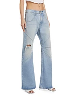 Bowie Flared Seamed Jeans