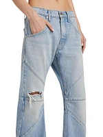 Bowie Flared Seamed Jeans