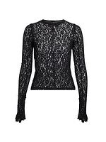 Lombardi Lace Long-Sleeve Top