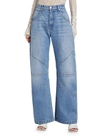 Frederic Barrel-Leg Jeans