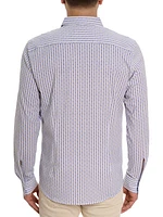 Motion Balix Striped Cotton-Blend Shirt