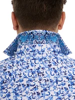 Kaanapali Paisely Short-Sleeve Button-Front Shirt