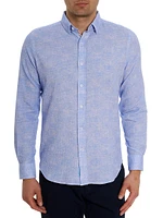 Reid Cotton Button-Front Shirt