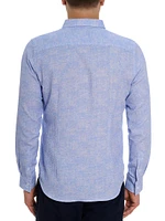 Reid Cotton Button-Front Shirt