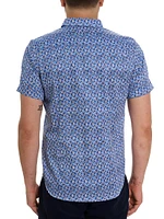 Wade Abstract Cotton Shirt