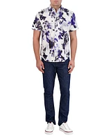 Tasman Graphic Stretch-Cotton Shirt