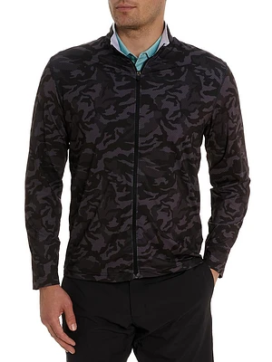 Faro Camo Knit Performance Zip Jacket