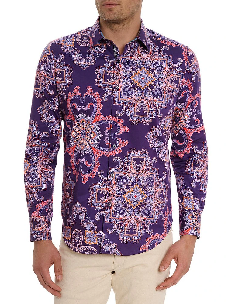 Casino Royale Woven Button-Up Shirt