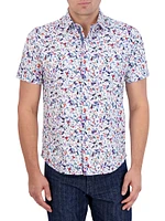 Bavaro Printed Knit Short-Sleeve Shirt