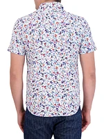 Bavaro Printed Knit Short-Sleeve Shirt