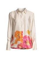 Joseph Floral Satin Shirt