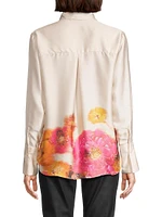 Joseph Floral Satin Shirt