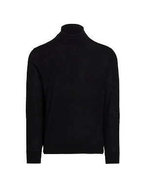 Asher Wool & Silk-Blend Turtleneck Sweater