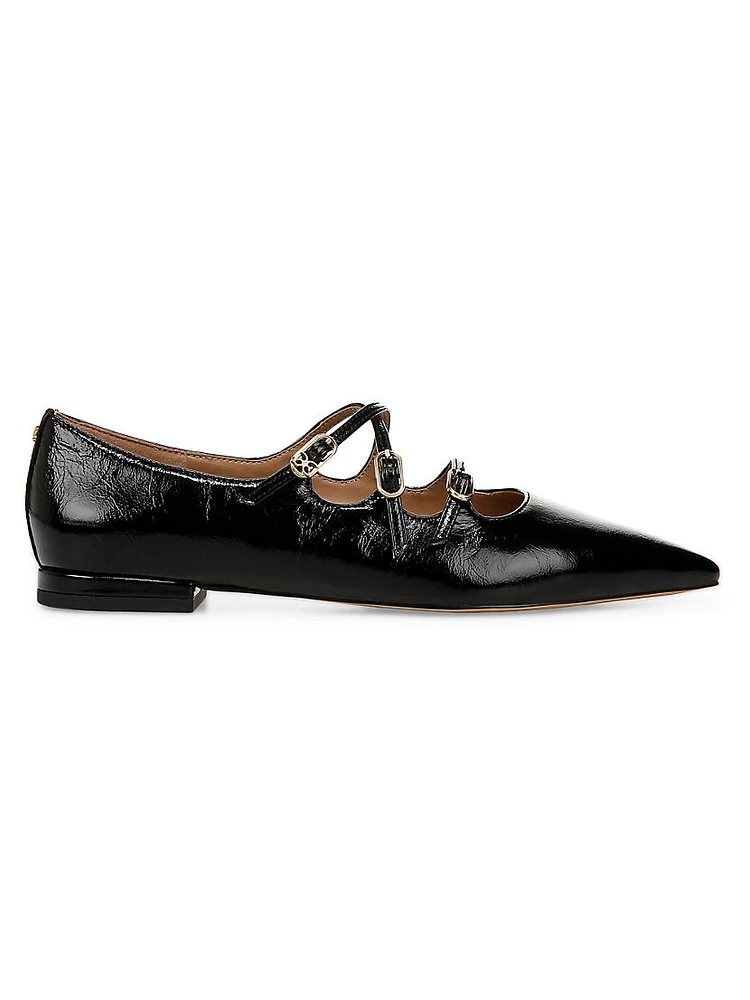 Cass Leather Ballet Flats