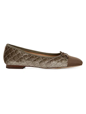 Marilyn Quilted Ballet Flats