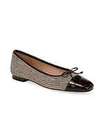 Marley Cap-Toe Ballet Flats