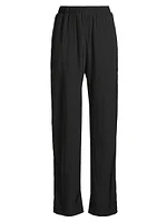 Barca Elasticized Wide-Leg Pants