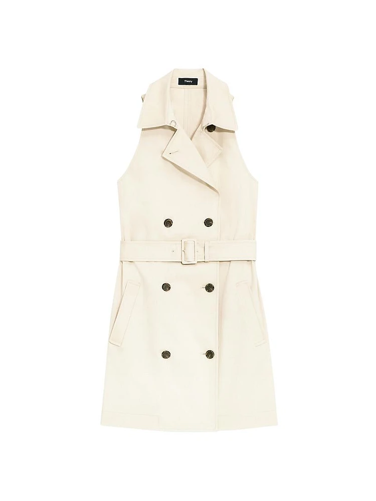 Trench Coat Minidress