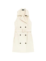 Trench Coat Minidress