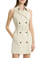 Trench Coat Minidress